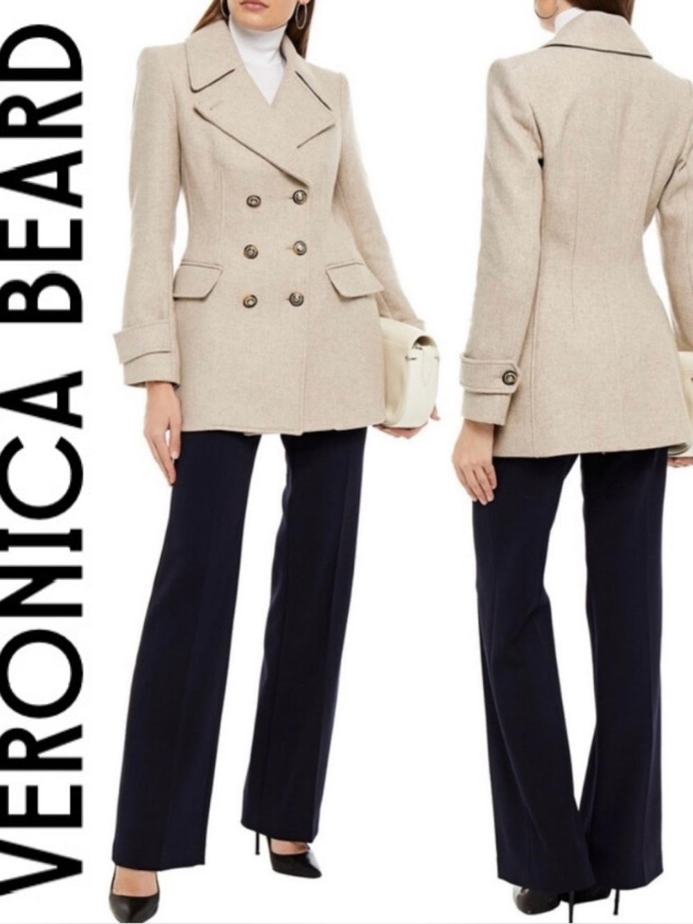 Veronica Beard Regina Pea Coat